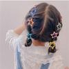 Pasador de color dopamina para niña, tarjeta para el pelo de estrella de cinco puntas para niños, pin BB de color caramelo, clip para accesorios de pelo de color macarrón