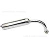 Mini accesorios para bicicleta motor de dos tiempos 49CC 60CC 80CC tubo de escape silenciador tubo de humo fila de hierro