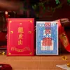 Tendencia de TikTok Billetes Tesoro Estilo Taoísta Dinastía Qing Atrae Dinero y Bendiciones Tarjetas Portátiles Pintadas a Mano Pegatinas para Teléfono y Amuletos