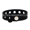 Pulsera de silicona con agujeros DIY transfronteriza, pulsera deportiva, pulsera de fiesta personalizada, pulsera fluorescente ajustable
