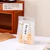 Bolsa de Embalaje Sellable de Ocho Lados Autoportante Hecha Completamente a Mano para Snacks de Horneado Grado Alimenticio Cierre Mate con Cremallera Bolsa Auto Sellable