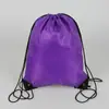 Bolsa de Cordón de Poliéster en Stock, Bolsa de Cordón de Tela Oxford para Almacenamiento de Maratón, Bolsa para Eventos al Aire Libre, Publicidad con Impresión Express