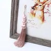 Colgantes de borla de cuentas de madera coloridas simples modernos para orejas, suministro de fabricantes, banderín de mesa para el hogar, cojín de sofá, accesorios decorativos para cortinas