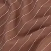 Tela jacquard a rayas 100% poliéster de 1.2 cm, tela tejida elástica teñida en hilo a rayas de 210 g, tela para vestidos y prendas