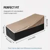 Funda Transfronteriza para Tumbona de Jardín al Aire Libre 210D Tela Oxford Funda para Tumbona de Patio Impermeable y a Prueba de Polvo Funda para Muebles