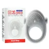 Anillo Diente de Lobo de Cristal Jiyu Productos para Adultos Hombres Anillo Vibrador Retardante de Pene Juguete Sexual Erótico SM para Parejas