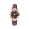 Explosões Transfronteiriças Moda Simples Diamante Relógio Feminino Casual Versátil Estrela do Mar Pulseira Redondo Quartzo Relógio de Pulso