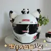 Decoración de Casco de Orejas de Gato Motocicleta Vehículo Eléctrico Jinete Mujer Casco de Moto para Esquiar Orejas de Felpa Desmontables