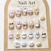 Acessórios de Nail Art Cartoon Jiyikawa Estilo Japonês da Moda Decorações de Unha de Personagens de Anime 3D Itens Populares