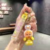 Chaveiro Pingente Homem Estrela Desenho Animado Pingente Estrela Amarela Fofo Chaveiro de Mochila Casal Pequeno Presente Joia