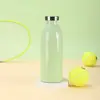 Nueva Botella de Leche Americana de Boca Pequeña Taza Térmica de Acero Inoxidable 304 Mate con Aislamiento al Vacío Taza de Agua para Ciclismo Deportivo al Aire Libre