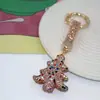 Llavero de Árbol de Navidad de Arcilla Suave al por Mayor con Diamantes, Lindo Colgante Personalizado para Bolso, Llavero de Coche, Accesorios Coloridos