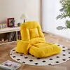 Sofá preguiçoso tatami dormitório cama de estudante cadeira com encosto, sofá pequeno popular, cadeira dobrável para janela de quarto