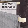 Estante giratorio para trapos con ventosa, toallero sin taladro, estante de secado multi-barra montado en la pared, estante de almacenamiento, estante de barra colgante con ventosa