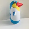 Pinguim Inflável Brinquedo Novo Desenho Animado Pontudo Boxe Tumbler Adulto Crianças Animal Derrubando Pancada Balão Adereços