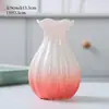 Amazon Nórdico Creativo Simple Arreglo Floral Pequeño Decoración de Escritorio Jarrón de Cerámica Sala de Estar Mueble de TV Adorno de Gipsofila