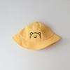 Sombrero para bebé de un panel Primavera y Otoño Delgado Nuevo Lindo Súper Lindo Oso de Dibujos Animados Sombrero de Pescador para Niños Sombrero de Cubeta para Bebé