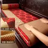 Cojín de sofá de secuoya, alfombrilla de asiento refrescante de doble cara para verano, estilo chino nuevo, adecuado tanto para invierno como para verano, base de sofá de madera maciza, antideslizante, hecho a medida