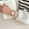 Regalos Culturales y Creativos Relojes de Mesa para Estudiantes Mujeres Estilo Ins Pulsera de Reloj con Cordón de Alto Valor Relojes de Temperamento a la Moda para Estudiantes de Secundaria y Preparatoria