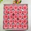 Día de San Valentín Chino Su Xing Flor de Jabón Cabeza de Flor de Rosa Fabricante Mayorista Manta de Siete Capas Caja de Regalo de Flor de Jabón Envío Gratis