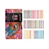 Lápices de Colores Solubles en Agua Xin Bowen en Caja Metálica, 24/72 Colores, Especialmente Diseñados para Estudiantes de Arte, Resistentes a la Rotura, Adecuados para Dibujo Infantil