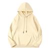 Primavera e Outono 260g Pequeno terry Solto Crewneck Hoodie Ombro Suéter de Algodão Masculino e Feminino Mesmo Manga Comprida DIY Impressão
