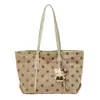 Yuezhi 2026 bolso de mano de moda de lunares nuevo para principios de otoño, bolso de hombro para el trabajo, bolso de mano tote casual simple