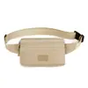 Bolso deportivo de pecho para mujer, para viajes al aire libre, sencillo, bandolera de gran capacidad, impermeable, estilo coreano, bolso de cintura moderno y moderno.
