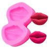 Molde de silicona para labios Molde para decoración de pasteles de fondant y chocolate Herramientas para hornear DIY