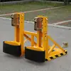 Grampos para tambores de óleo, grampos para tambores de óleo para empilhadeiras, descarregadores de tambores, grampos duplos para tambores de óleo, garras de manuseio de tambores de óleo tipo bico de águia para serviço pesado