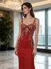 2026 Nuevo Vestido de Tiras de Vendaje Sexy de Alta Resistencia Estilo Europeo y Americano Transfronterizo para Mujer, Vestido de Noche de Gama Alta Ajustado de Nicho