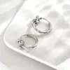 Pendientes de Letra con Estilo de Nicho Europeo y Americano Transfronterizos para el Día a Día Pendientes Pequeños y Sencillos Pendientes en Forma de Q Entrega Directa de Fábrica