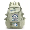 Mochila de Dibujos Animados Anime Tiburón Chica Gawr Gura, para Niños y Niñas, Estudiantes de Primaria y Secundaria, Gran Capacidad, Bolso Escolar Casual