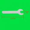 Chave de Boca 7mm Chave Fina de Ferro Chave Simples de Combinação Chave de Boca Galvanizada Cabeça de Ponto Acessórios para Bicicleta Móveis