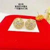 Aretes Vietnamitas Chapados en Oro, Varios Estilos para Mujer, Aretes con Piedras y Diamantes, Modernos y Elegantes, Venta Directa del Fabricante, Aretes al por Mayor