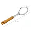 Atacado de utensílios de cozinha para refogar, cabo de madeira, espátula de aço inoxidável, colher de sopa, pá de fritura, escorredor, isolamento térmico, utensílios de cozinha