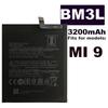 La Batería de Teléfono Móvil Bm3L es Adecuada para Xiaomi Miui, Celdas de Batería para Teléfono Móvil Mi9, Stock Listo de Fábrica para Venta al por Mayor de Exportación