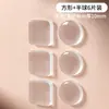 Nuevas almohadillas anticolisión para manijas de puertas, almohadillas de silicona silenciosas, pegatinas para puertas de refrigerador, topes de puerta, protectores anticolisión para puertas de gabinetes y paredes traseras