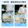 Bolsa de Salida para Mascotas Nueva Transfronteriza Bolsa de Expansión Gran Capacidad Bolsa para Gatos Bolsa con Carrito Portátil Bolso de Mano para Gatos y Perros