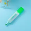 Marcador de Gran Capacidad, Marcador Estudiante Estético de Alto Valor, Marcador de Colores Vivos, Bolígrafo de Secado Rápido Color Caramelo para Diario
