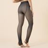 Cross-border Exterior Wear Fake pele-permeável leggings de tamanho grande para outono e inverno Fleece forrado Fêmea Stewardess Grey Legs Thicked Pantyhose