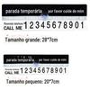 Cartão de estacionamento suprimentos de carro cartão de estacionamento temporário mensagem de número de telefone celular carro em movimento Cartão de estacionamento por favor, tome mais cuidado