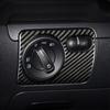 Adequado para Volkswagen Golf 6 Scirocco Fibra de Carbono Modificação Interior Farol Interruptor Painel Decoração Adesivos Acessórios