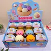 Juguete Squishy de Pan Mini Estilo Harina, Juguete Divertido de Rebote Lento para Alivio del Estrés, Juguete de Simulación de Rebote Lento para Alivio del Estrés