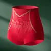 Calças Modeladoras de Luxo Populares Transfronteiriças de Cintura Alta, Tamanho Plus Levanta Bumbum Modeladoras Pós-Parto Sem Costura Modeladoras de Corpo Calcinhas Estampadas de Controle de Barriga para Mulheres