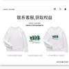 Camiseta Publicitaria Oversize con Hombros Descubiertos Camiseta Cultural Uniforme de Empleado Suelta Cuello Redondo Algodón Puro Sudadera Logotipo Estampado Personalizado