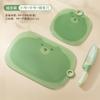 Tabla de cortar de doble cara OriginalKitchen para uso doméstico, Tabla de cortar pequeña de silicona para cortar frutas y comida para bebés, Tabla de cortar antibacteriana para comida de bebé