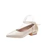 Zapatos Nuevos Estilo Xiuhe para Damas de Honor, Zapatos de Boda de Tacón Alto, Zapatos de Novia que se Pueden Usar Diariamente, 2026 Zapatos Mary Jane de Tacón Grueso para Vestido de Novia Principal, Uso de Dos Maneras