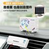Mini Ar Condicionado de Carro Modelo Solar Decoração Máquina de Aromaterapia Fragrância Duradoura Decoração de Fragrância Enfeites de Perfume