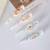 Lindo pasador de acrílico para cachorro de doble capa y pelo largo, pasador de estilo de niña de dibujos animados suave y adorable para flequillo lateral, accesorio para el cabello al por mayor
